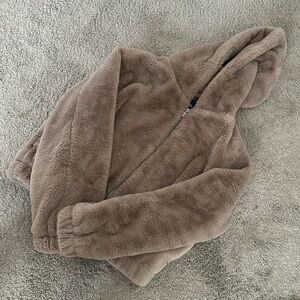 Size S furry jacket